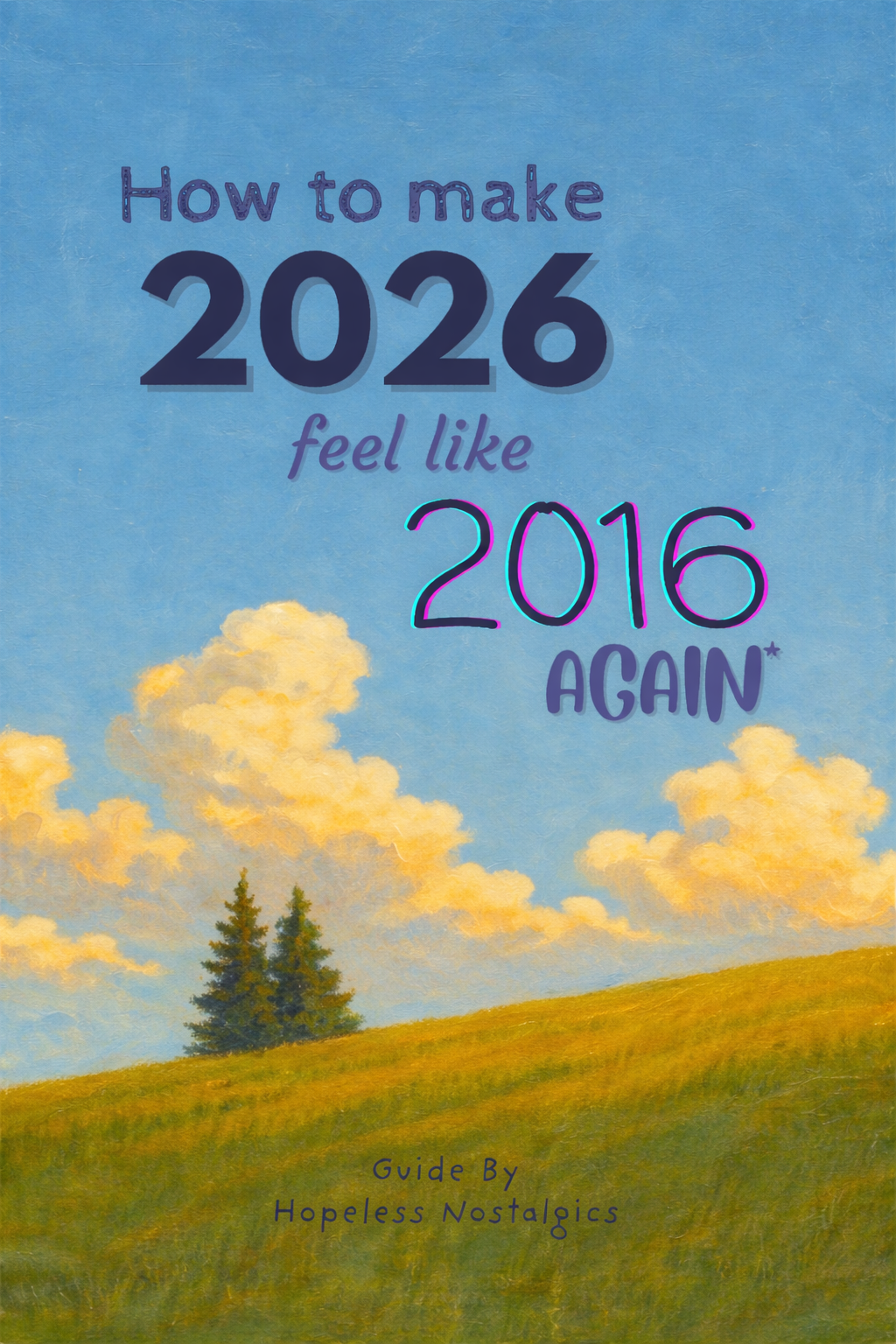 2026 Feel It Like 2016 Book Cover